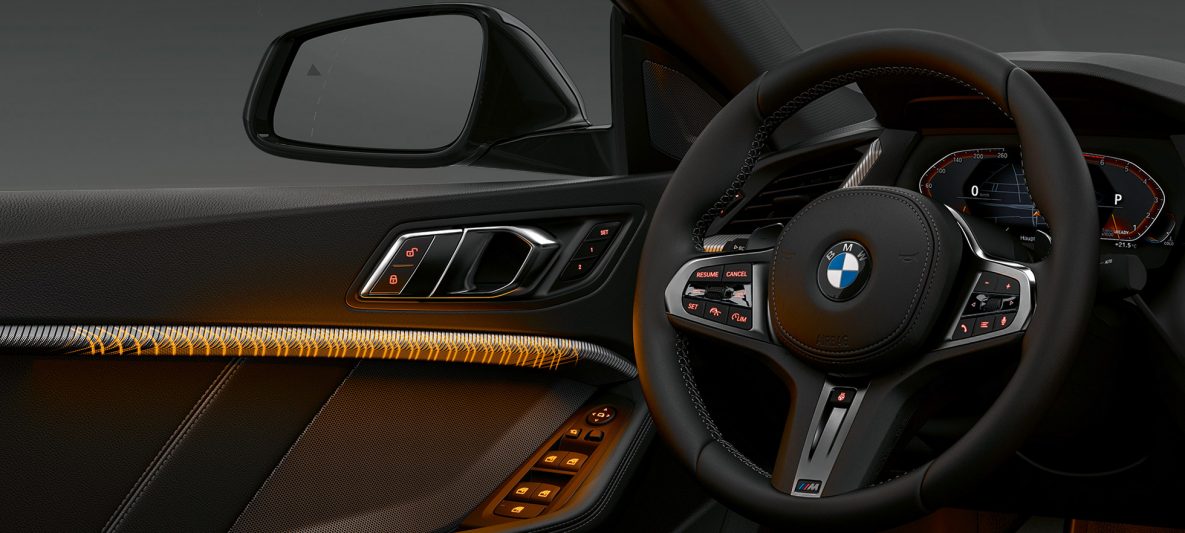 Illuminierte Interieurleisten BMW 2er Gran Coupé F44 Interieur